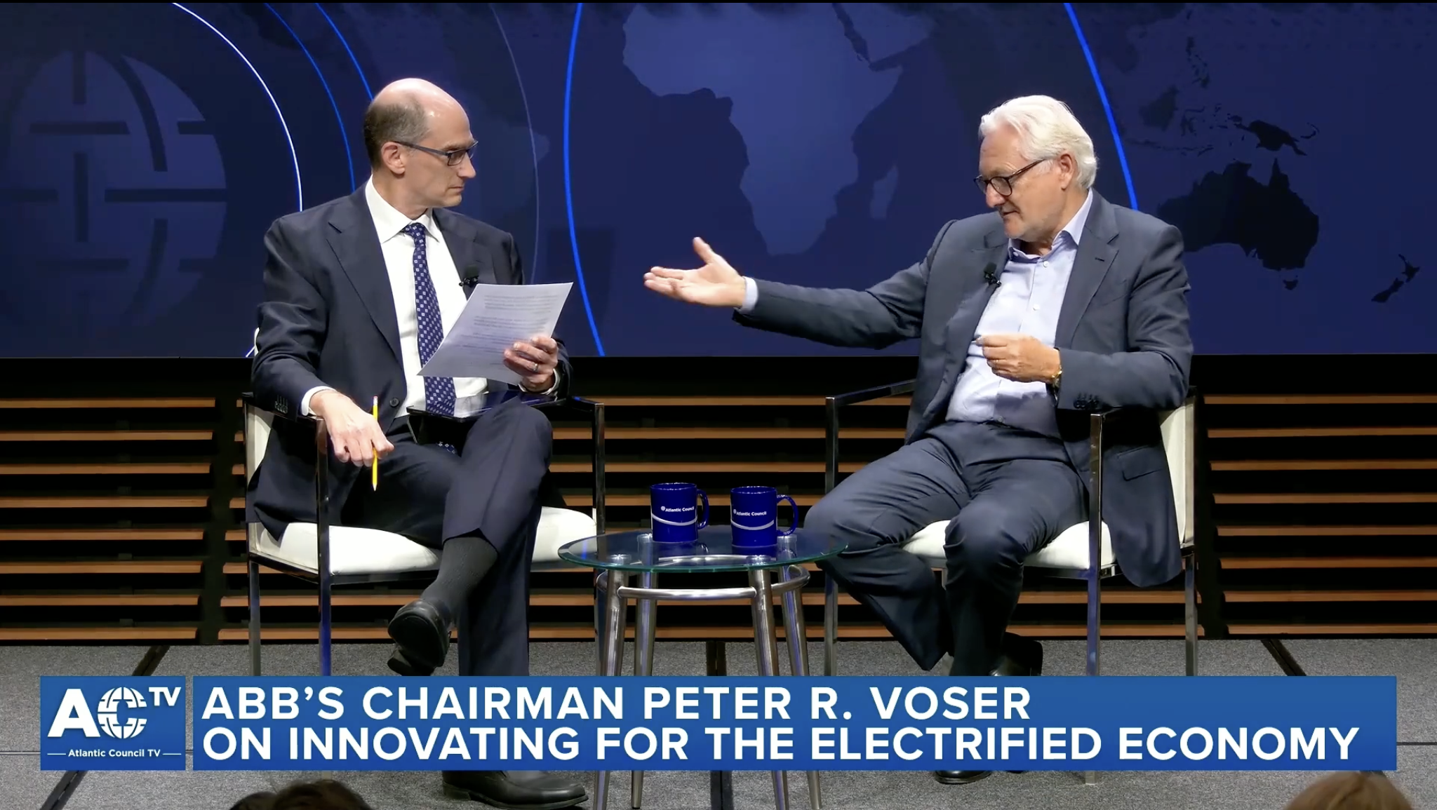 Peter R. Voser on innovating for the electrified economy