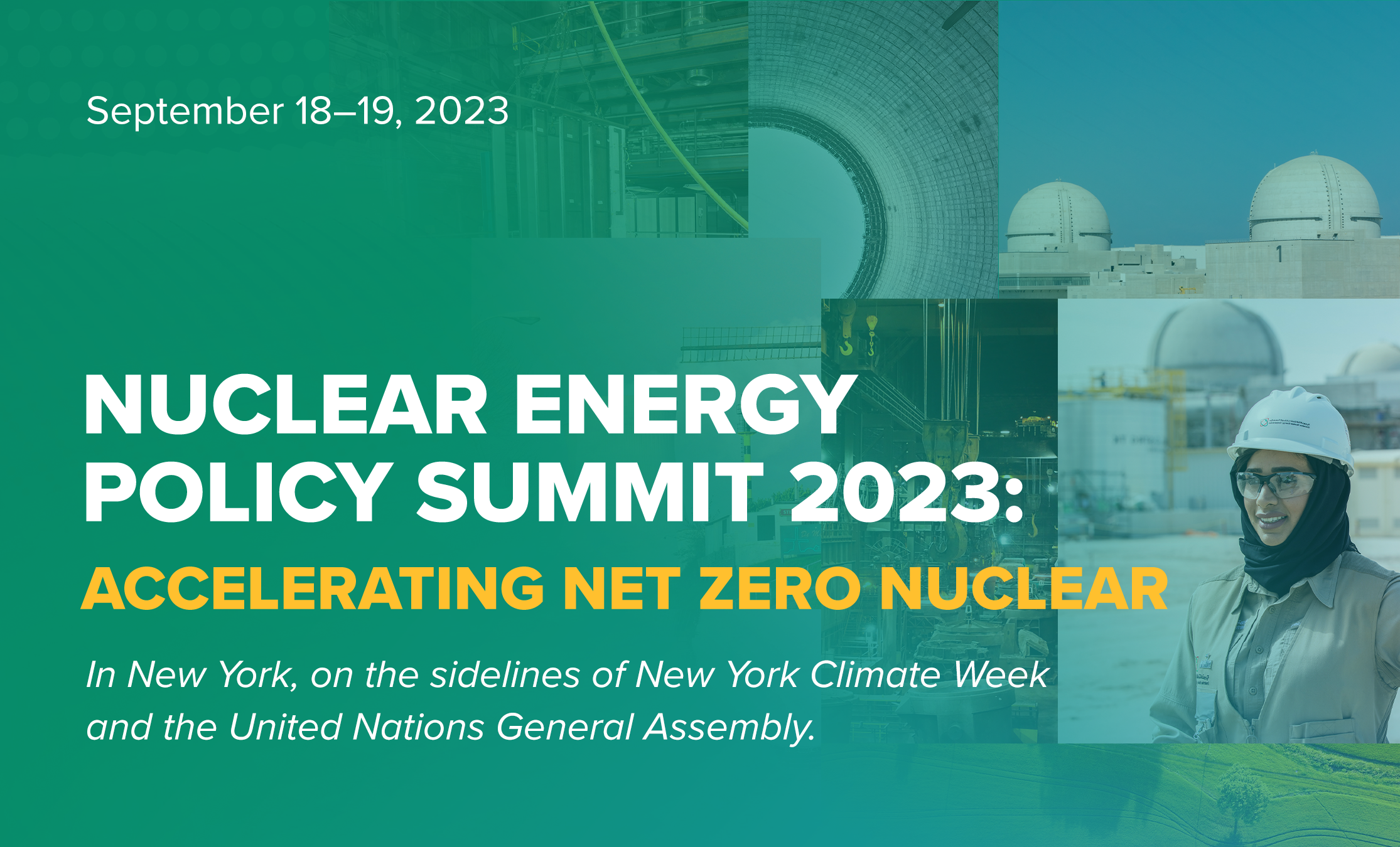 Nuclear Energy Policy Summit 2023: Accelerating Net Zero Nuclear