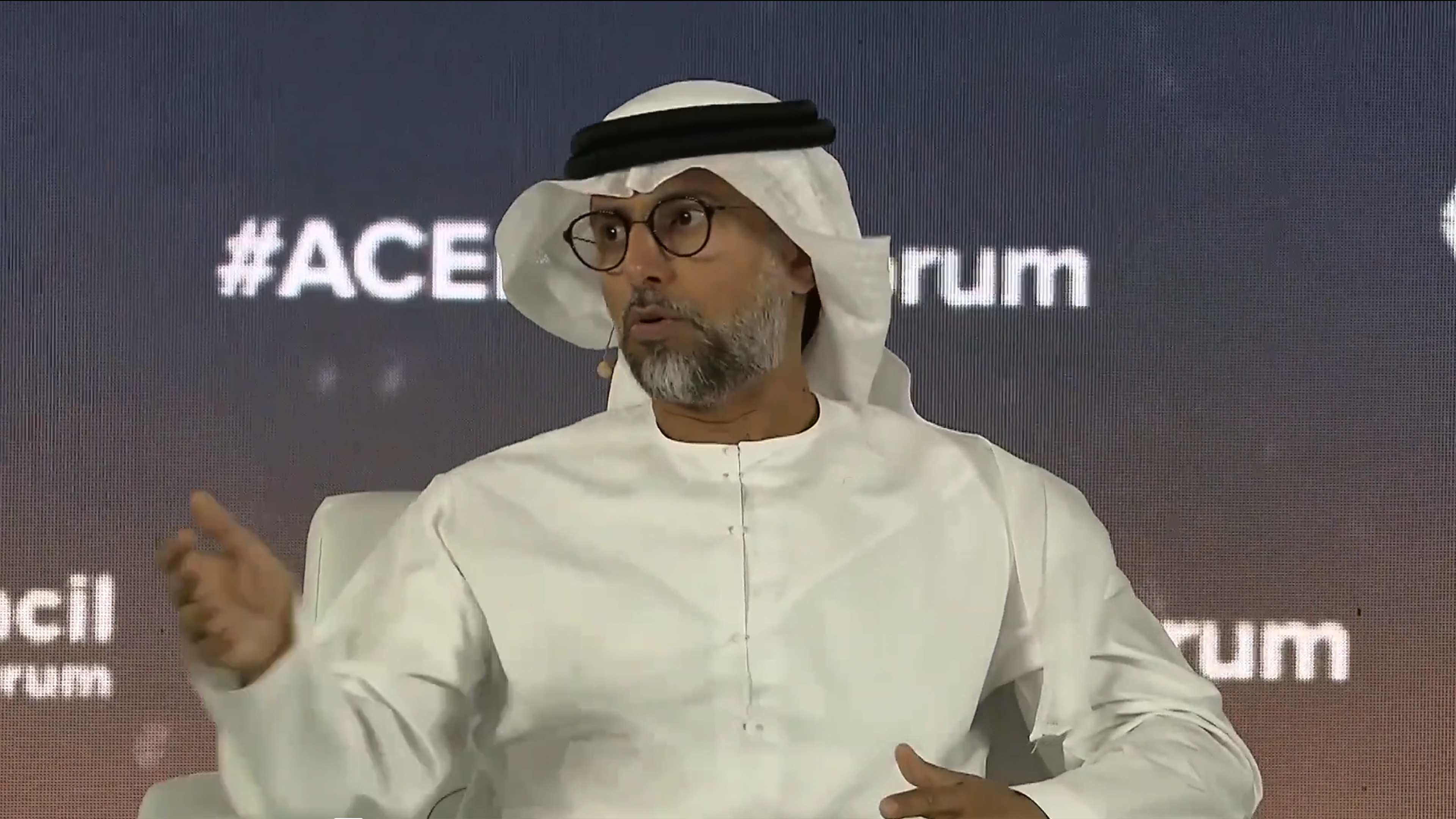 Leadership fireside chat with H.E. Suhail Al Mazrouei and H.E. Saad Al Kaabi