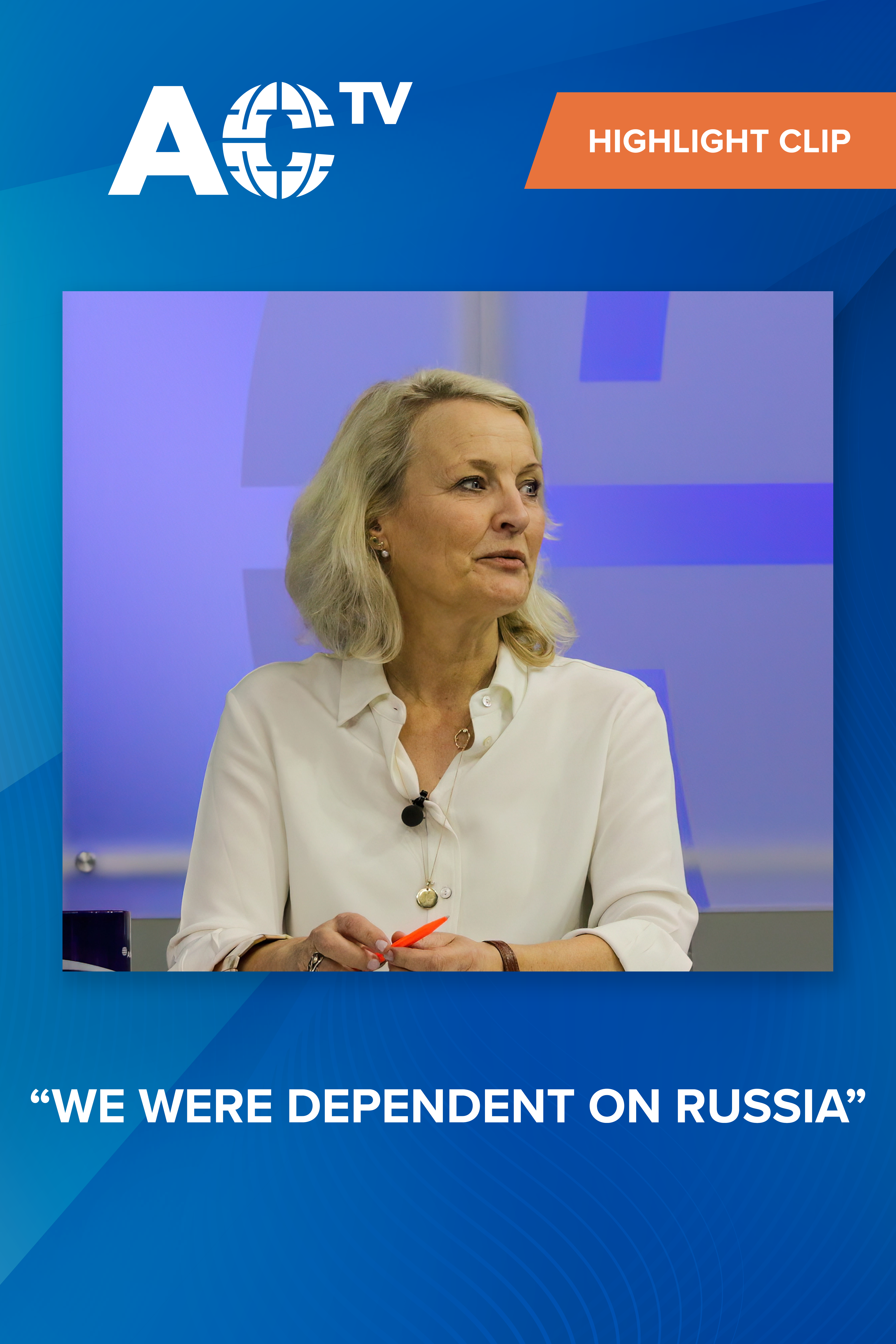 EU Energy Director-General on reducing dependence on Russian energy