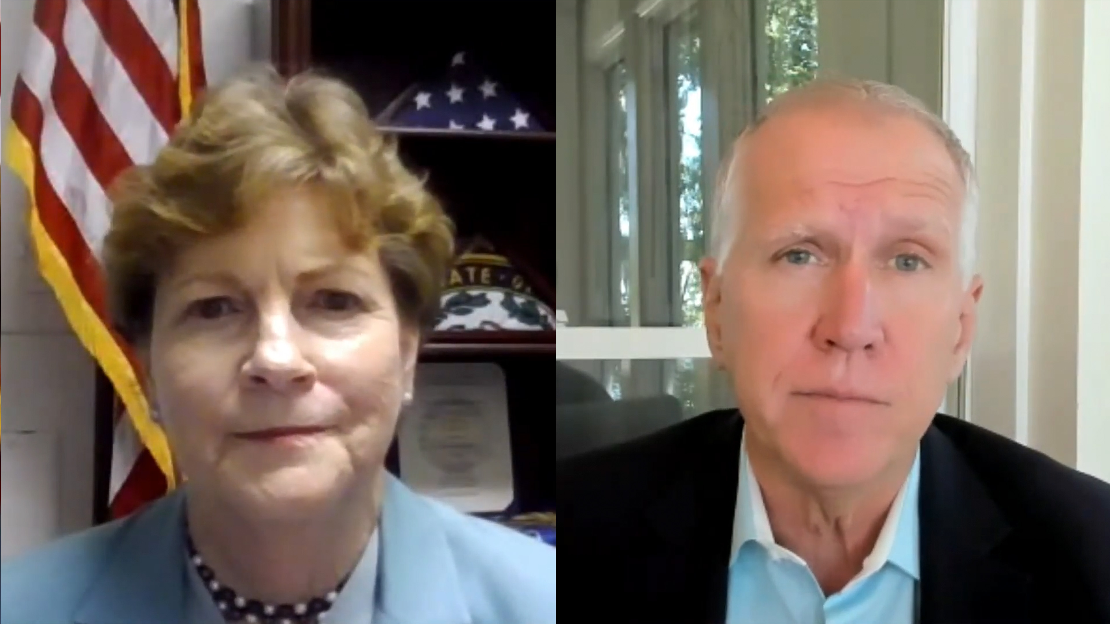 US role in the NATO alliance with Senators Shaheen and Tillis