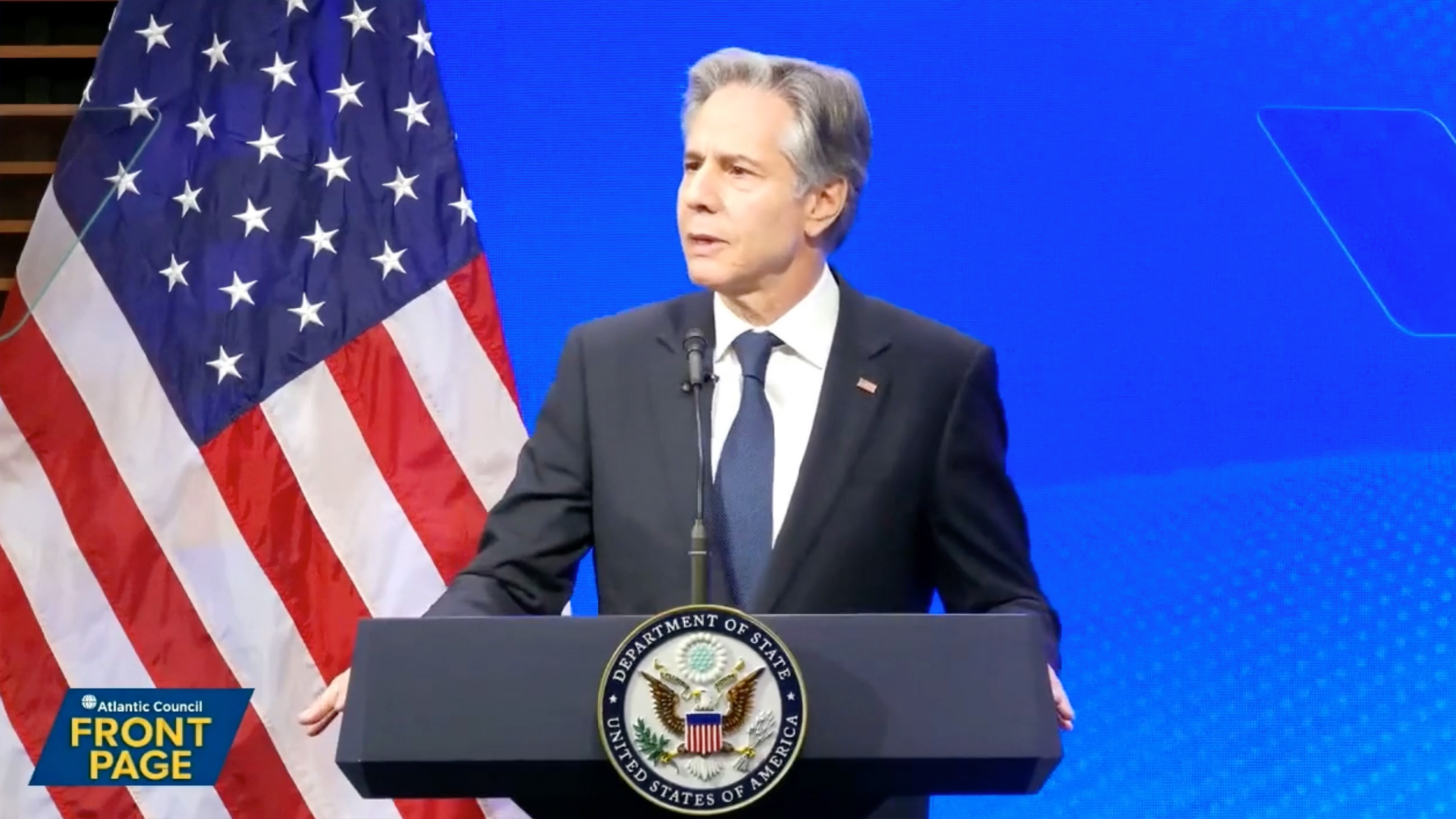 Secretary Blinken on American leadership and the future of the Middle East