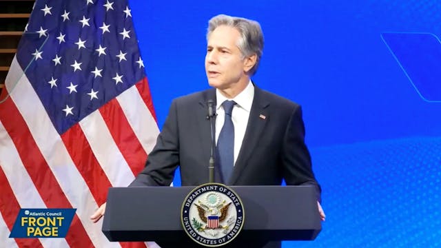 Secretary Blinken on American leaders...
