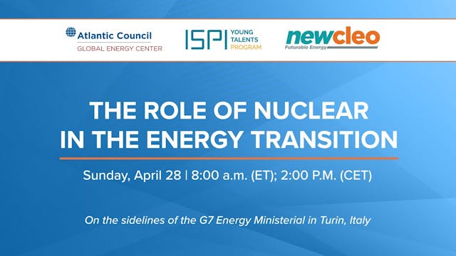 The role of nuclear in the energy tra...