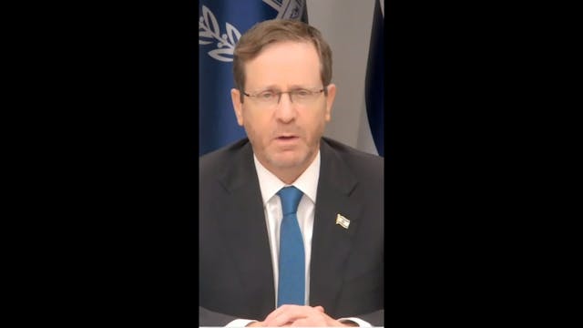 President Isaac Herzog: "Israel is wi...