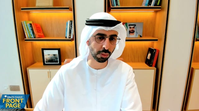 UAE AI Minister Omar Al Olama on arti...