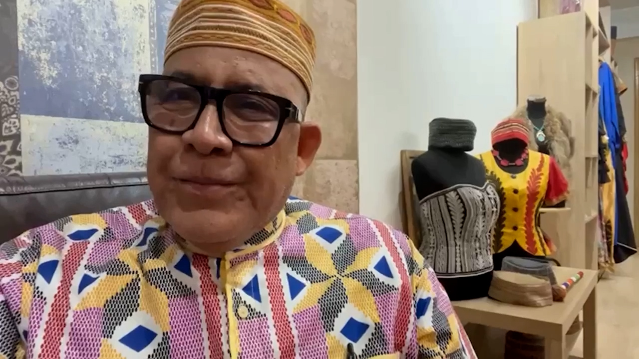 Nigerien designer Alphadi spotlights African fashion on the world-stage