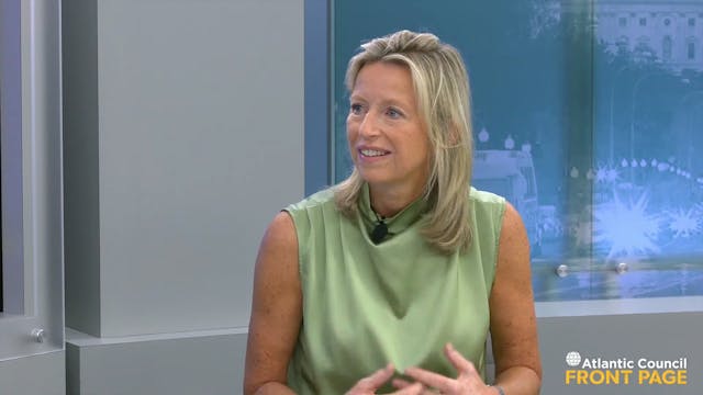 Dutch Minister of Defense Kajsa Ollon...