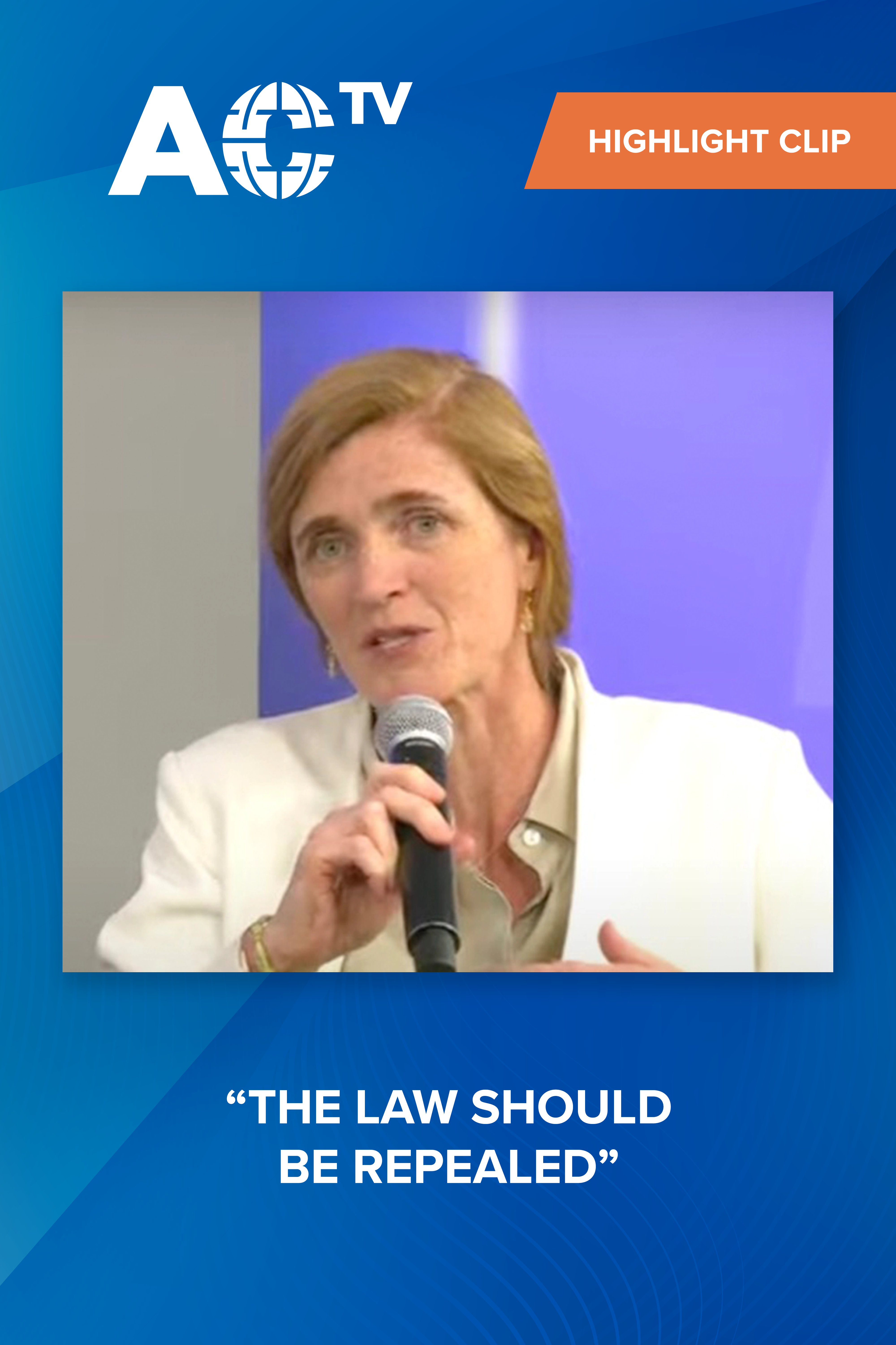 USAID's Samantha Power on Uganda's Anti-Homosexuality Act