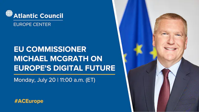 EU Commissioner Michael McGrath on Eu...