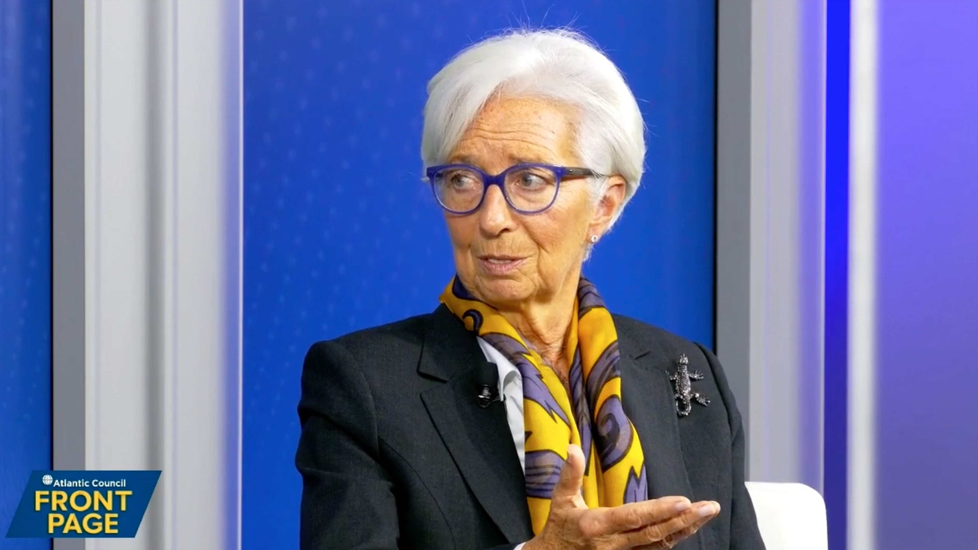 European Central Bank President Christine Lagarde on Europe’s economic outlook