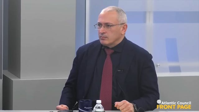 Founder of the Open Russia movement M...