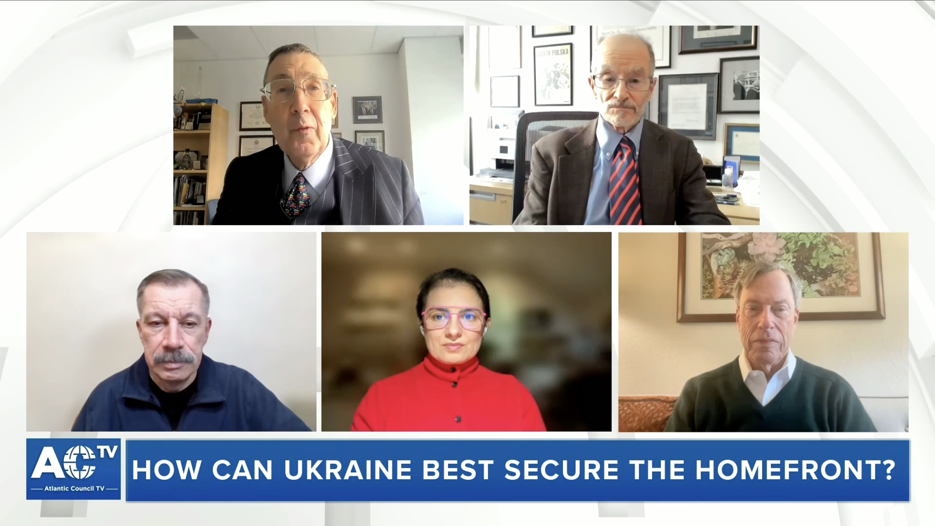 How can Ukraine best secure the homefront?