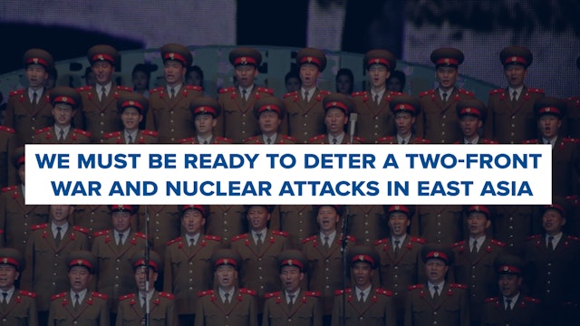 The risk of simultaneous conflicts unfolding in East Asia