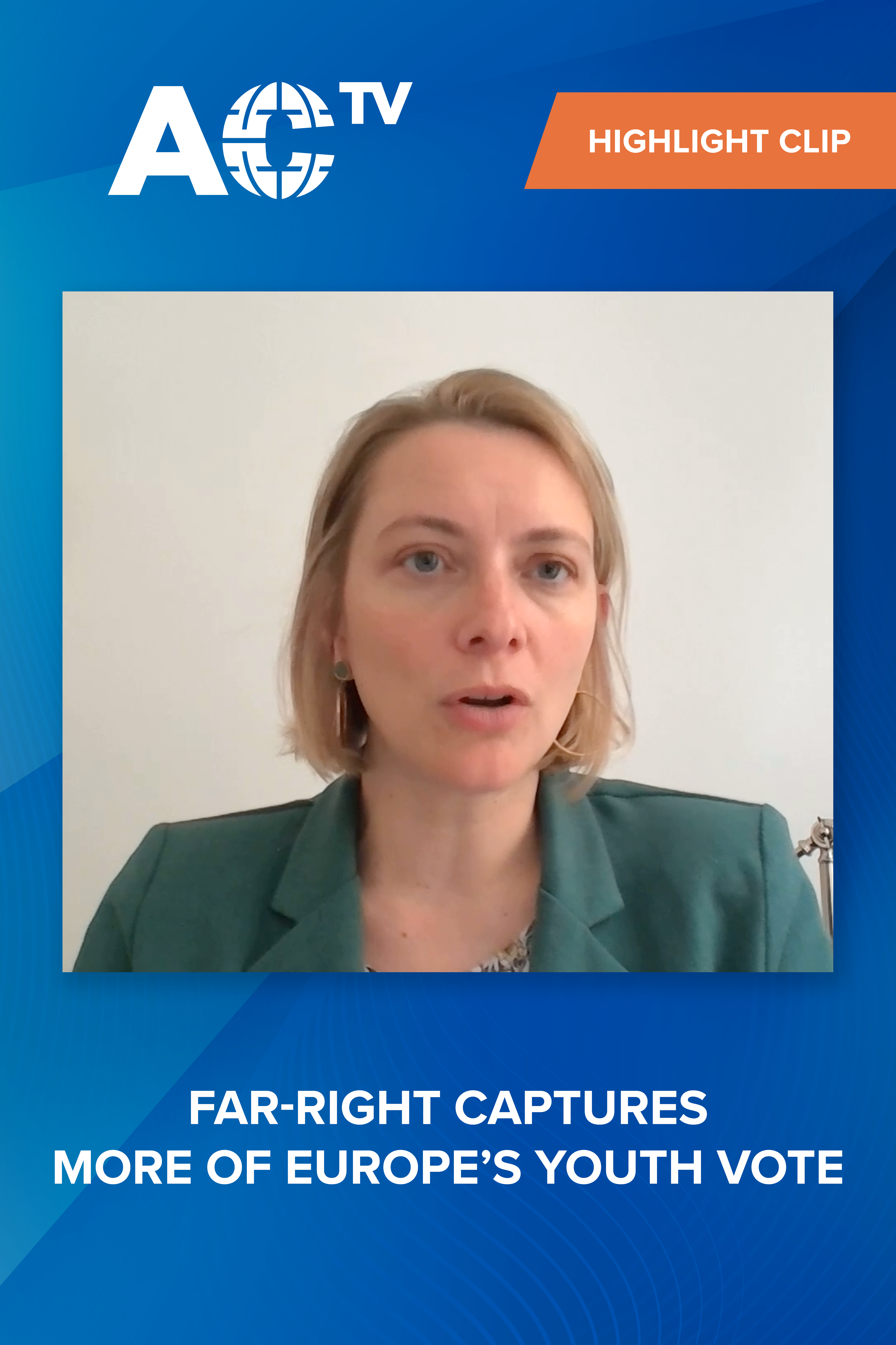 Célia Belin: Younger Europeans are voting increasingly for the far right