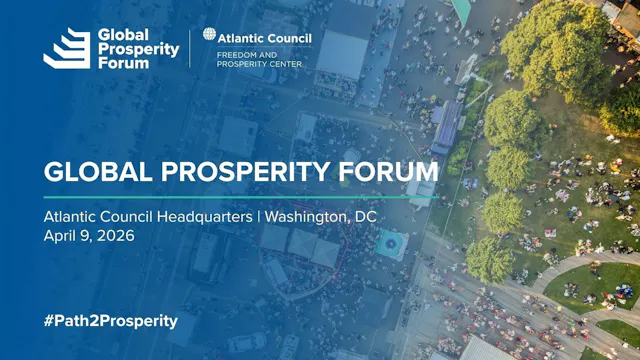 2026 Global Prosperity Forum