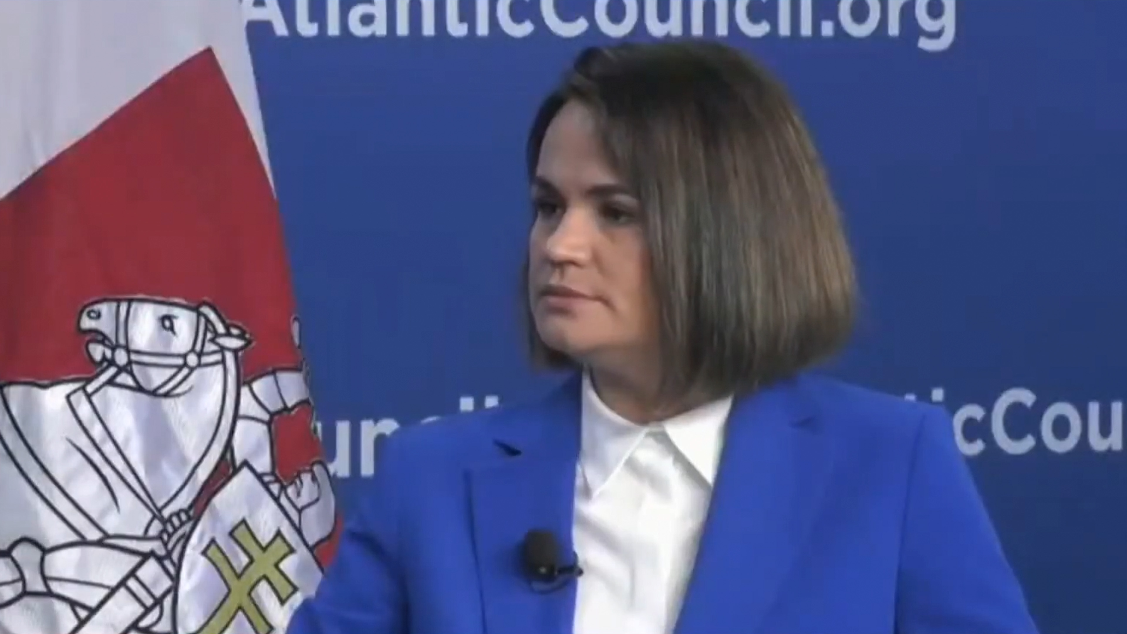 Belarusian opposition leader Sviatlana Tsikhanouskaya