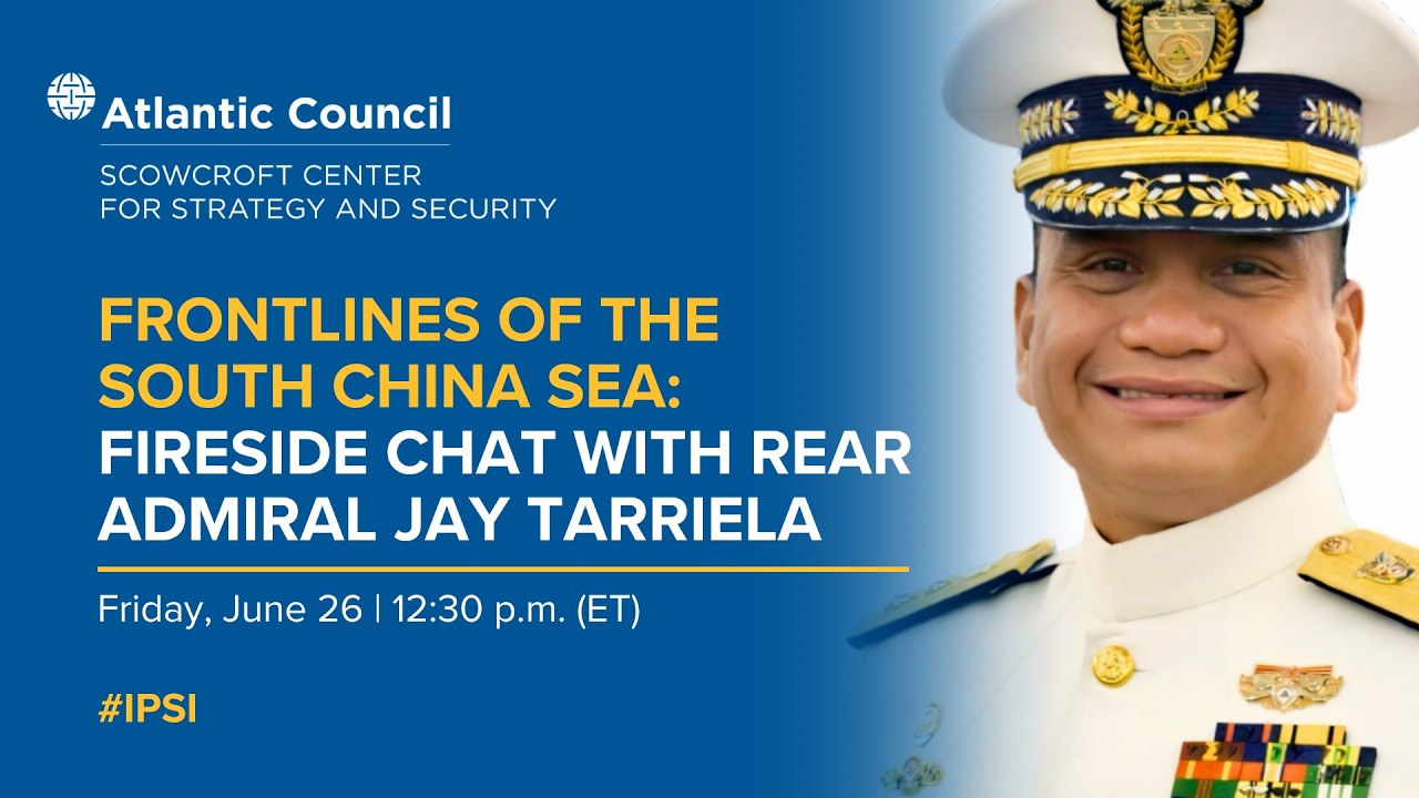Frontlines of the South China Sea: Fireside chat with Rear Admiral Jay Tarriela
