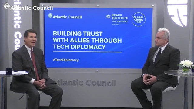Building trust with allies through tech diplomacy