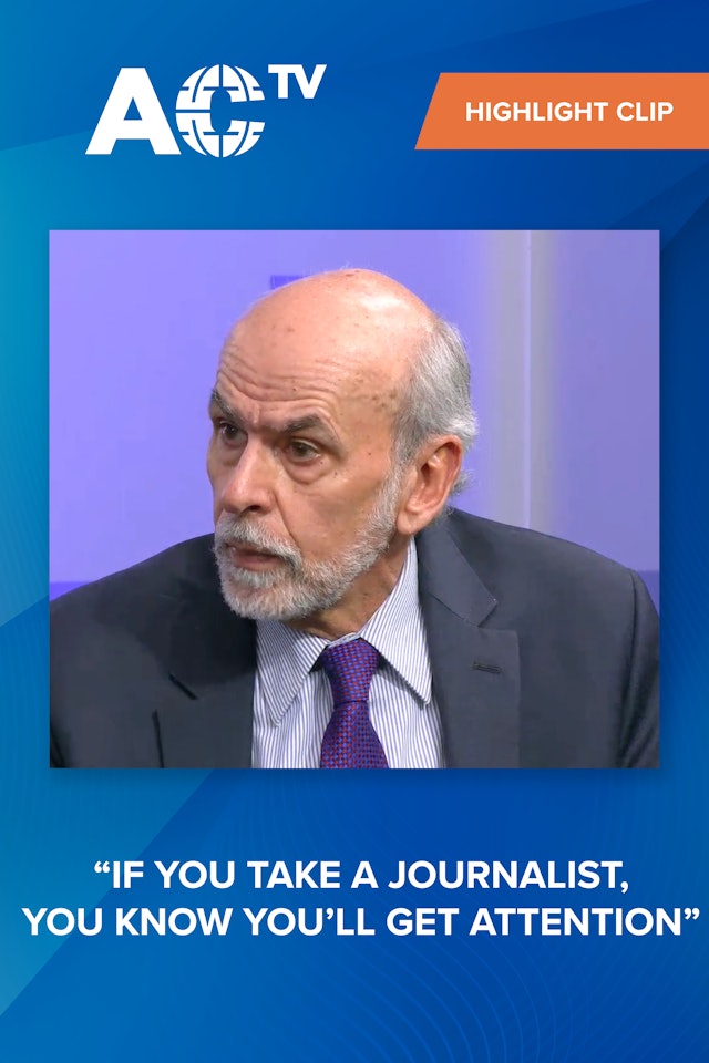 Gerald Seib: Arresting journalists is a "terrorist tactic"