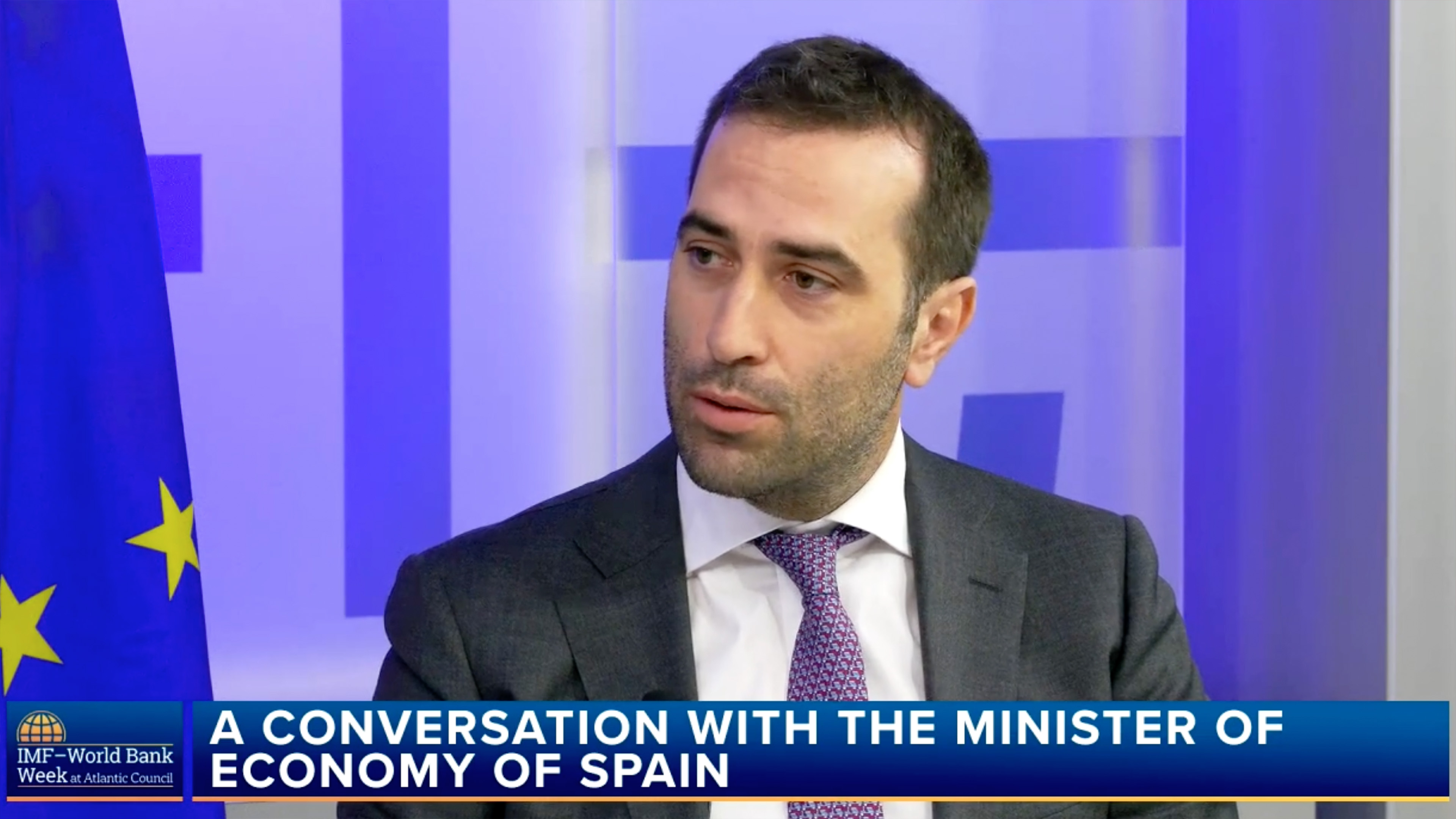 A conversation with the Minister of Economy of Spain, Carlos Cuerpo