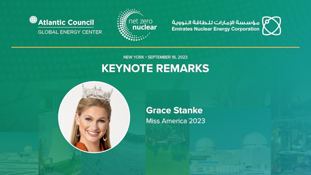 Keynote remarks by Grace Stanke