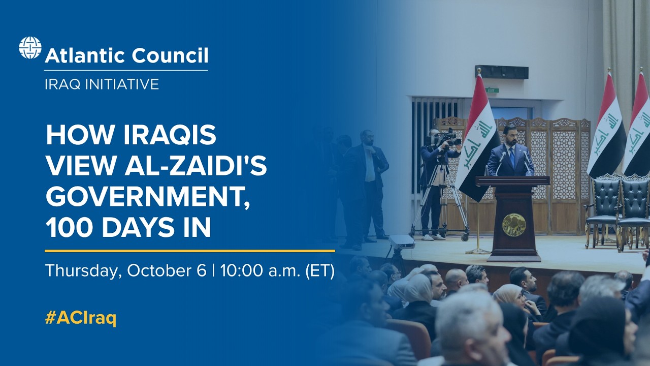 How Iraqis view al-Zaidi’s government, 100 days in - 10/06/2026, 15:04:54