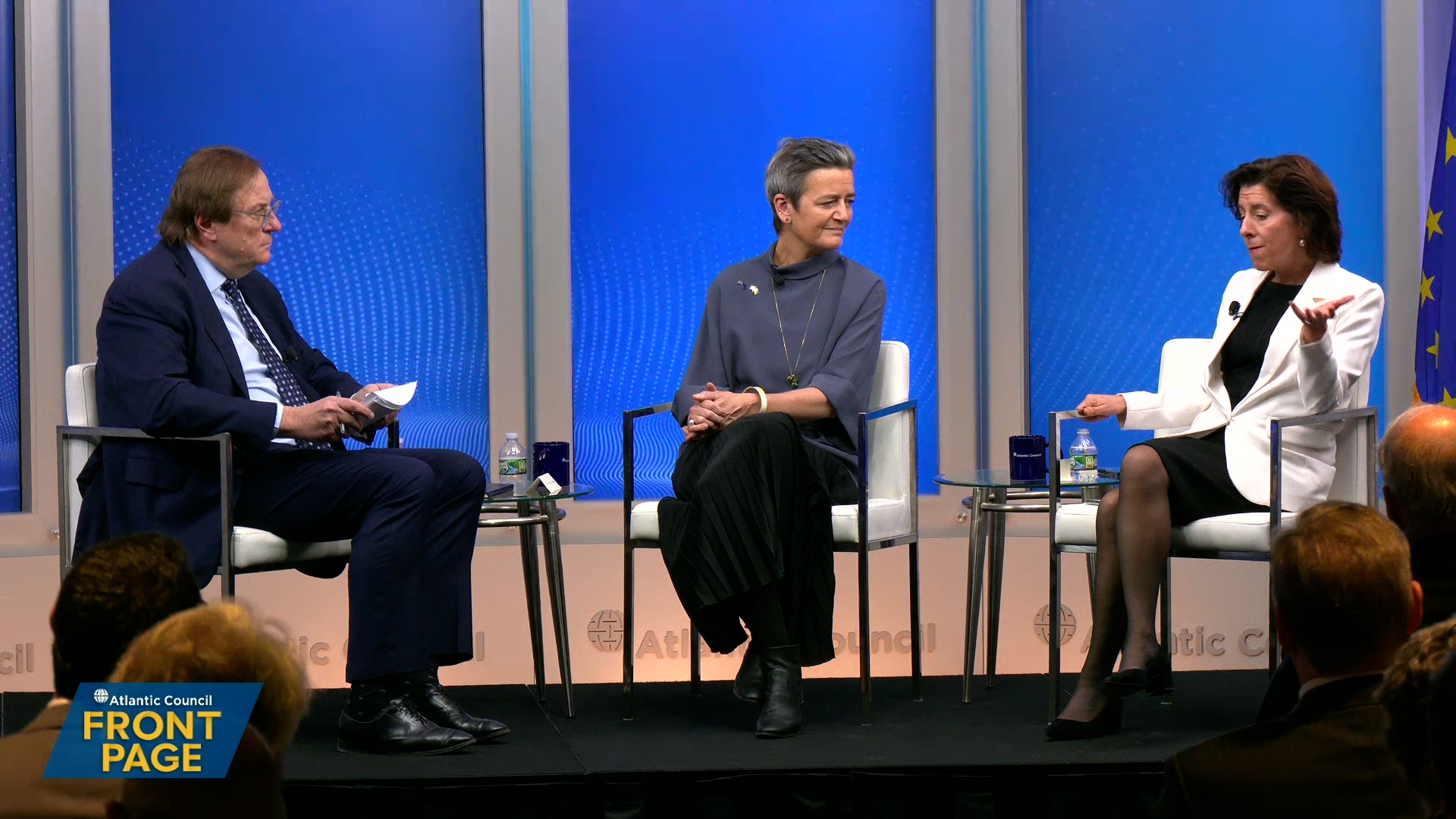 Gina Raimondo and Margrethe Vestager on US-EU economic ties