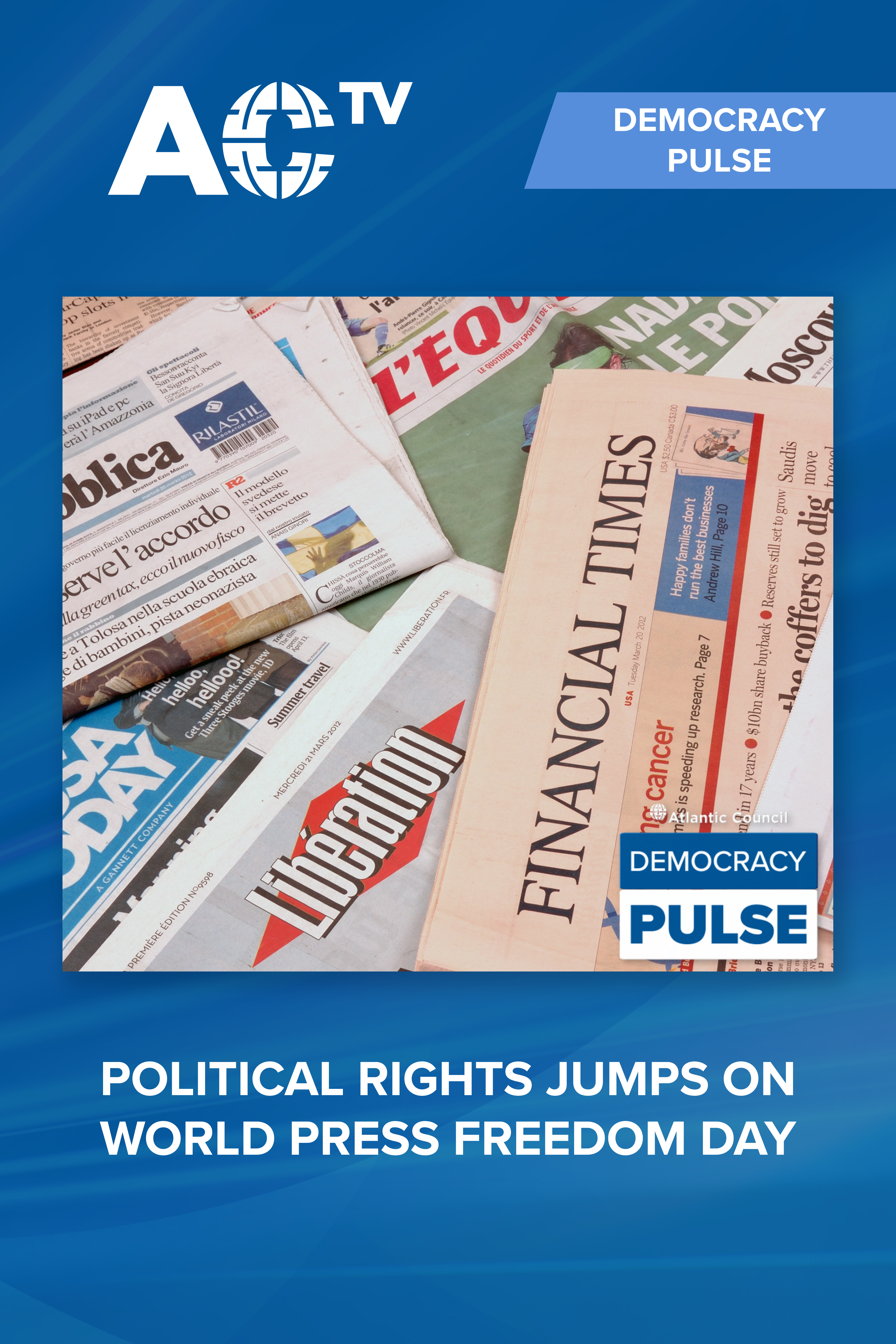Democracy Pulse: Free press and political freedom
