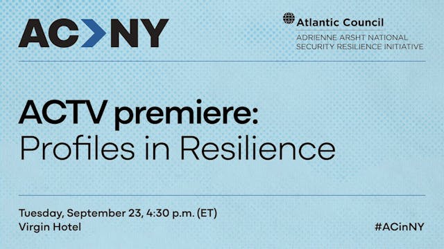 Premiere: Profiles in Resilience - 09...