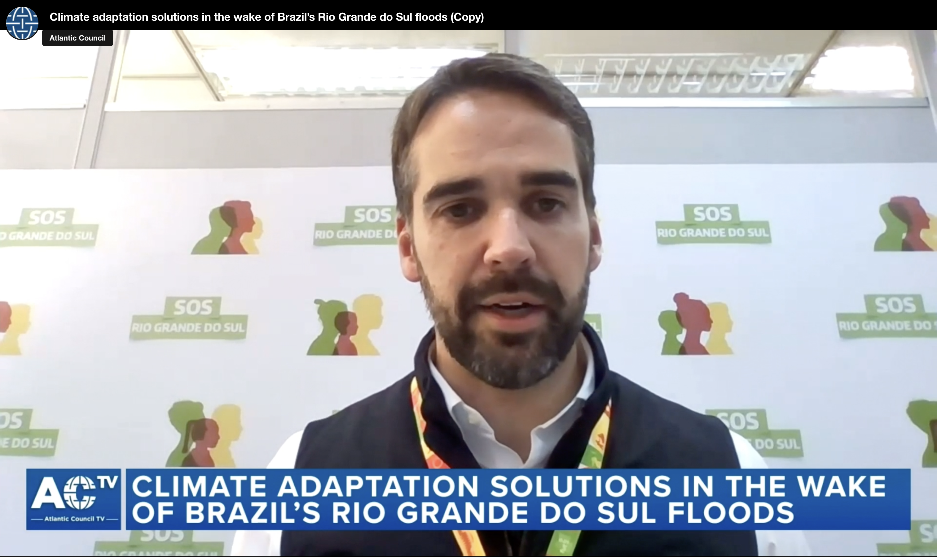 Climate adaptation solutions in the wake of Brazil’s Rio Grande do Sul floods