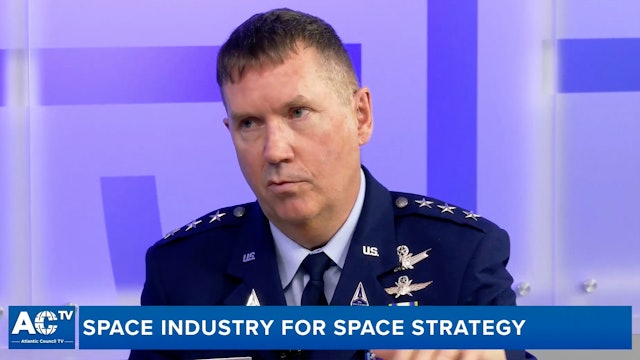 Space industry for space strategy