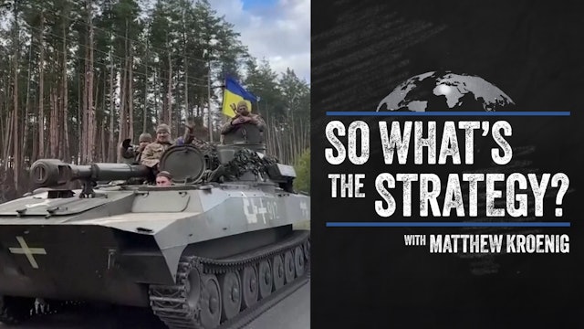 So what’s the strategy to confront Russia’s war in Ukraine? 