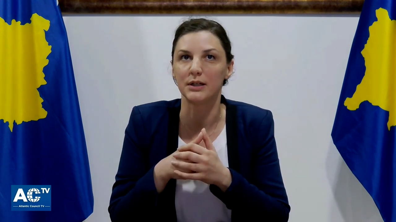 Keynote intervention with Artane Rizvanolli