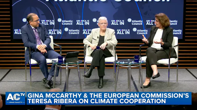 Gina McCarthy and the European Commis...