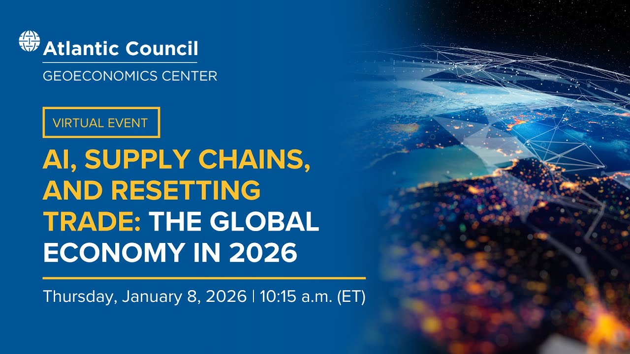 AI, supply chains, and trade resets: The global economy in 2026 - 01/08/2026, 16:08:40