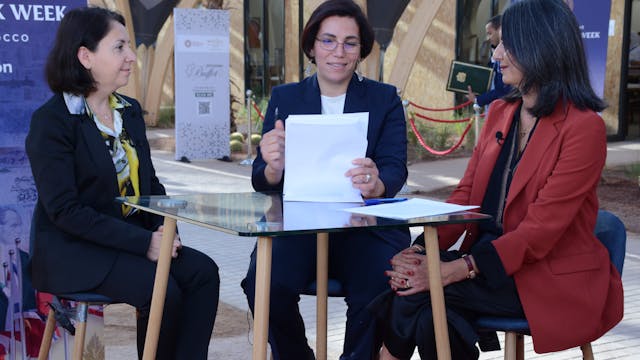 A conversation with Morocco's Nadia ...