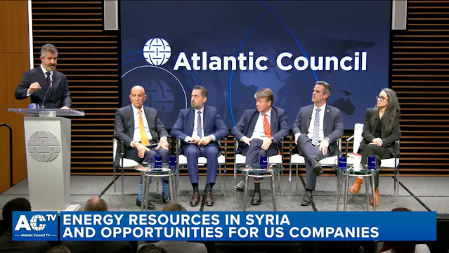 The US-Syria Energy Symposium