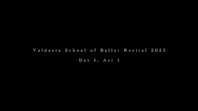 VSOB Recital 2023 Day 1 Act 1