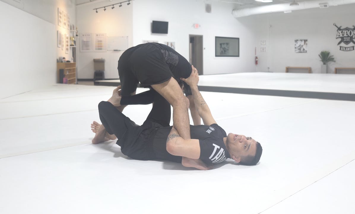 Sliding Ashi Entry From Standing Position to Saddle Bruno Frazatto