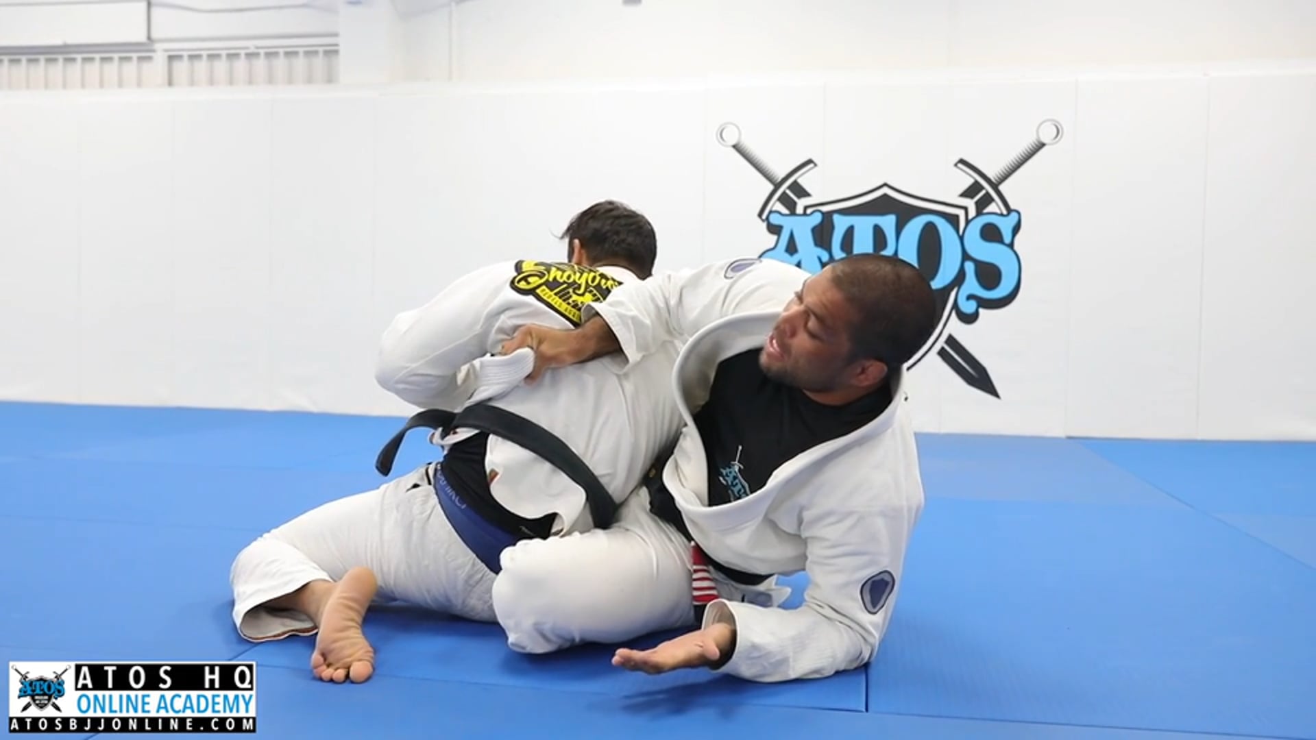 Deep Half Guard-Waiter Sweep Attacks & Set Ups From Half Knee Shield Guard