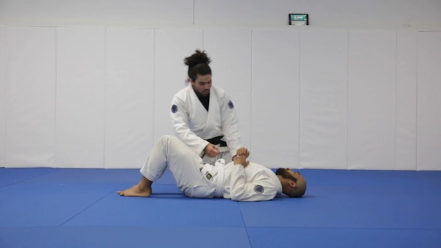 Basic Kimura Set Up From Side Control