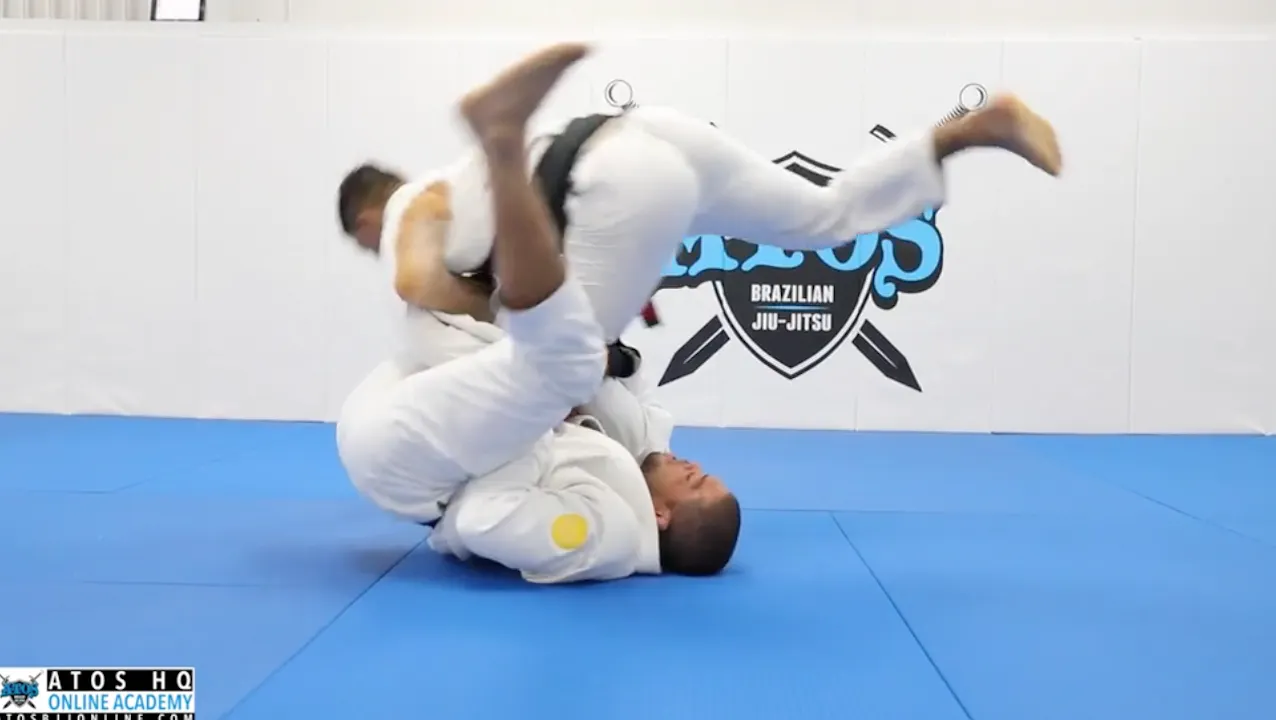 Squid Guard Sweep Submission Variations - Andre Galvao - Atos BJJ OnDemand