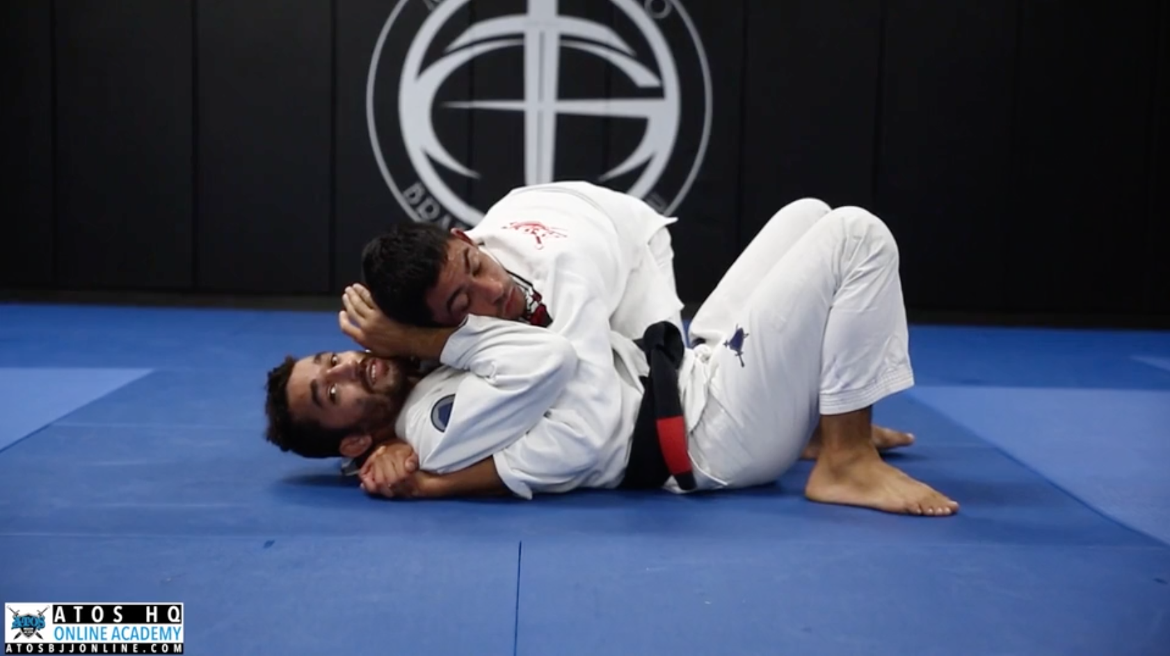 Basic Side Control Escape - Bridge to Hip Escape to Closed Guard