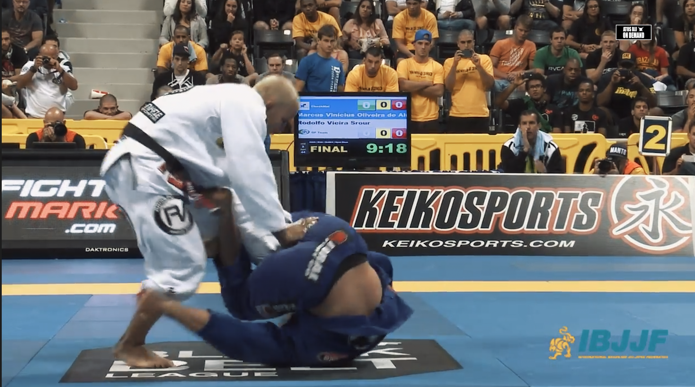 Single Leg X / Matrix Sweep Against Rodolfo Vieira - Quick Breakdown by Buchecha