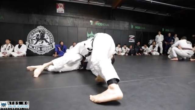 Sparring #4- Professor Andre Galvao Rolling During the Seminar