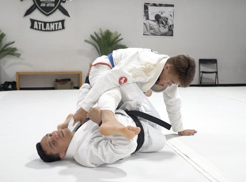 Failed Tripod Sweep from X Guard to 7...