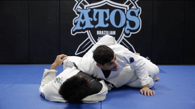 Closed Guard Old School Pass: The Arm...