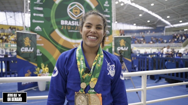 Sarah Galvao Double Gold 2022 Brazilian National
