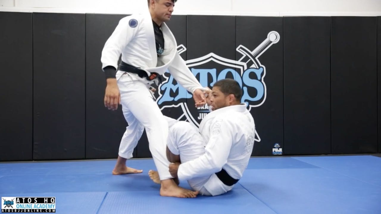 One Leg X from ShintoShin Sit Up Guard + Sweep Options Andre Galvao Atos BJJ OnDemand